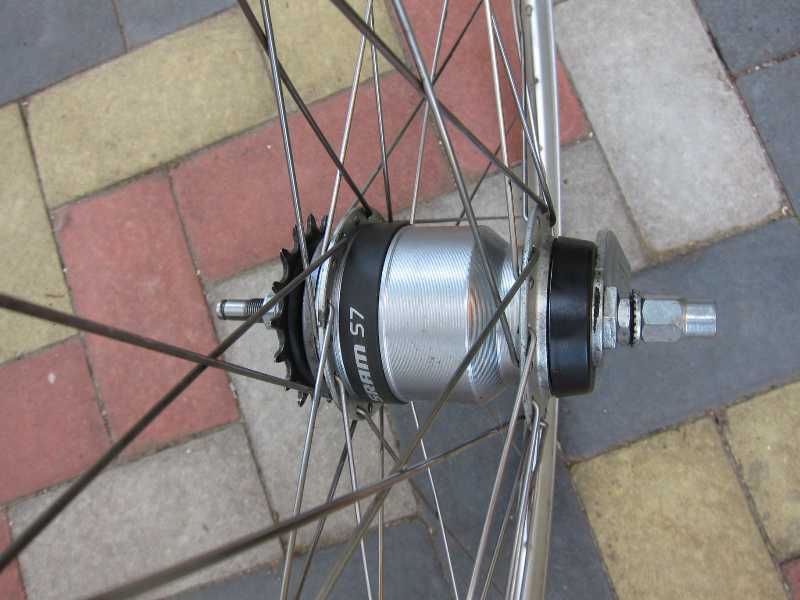 колесо Grunert dynaflex + SRAM S7 622(28/29дюймов)