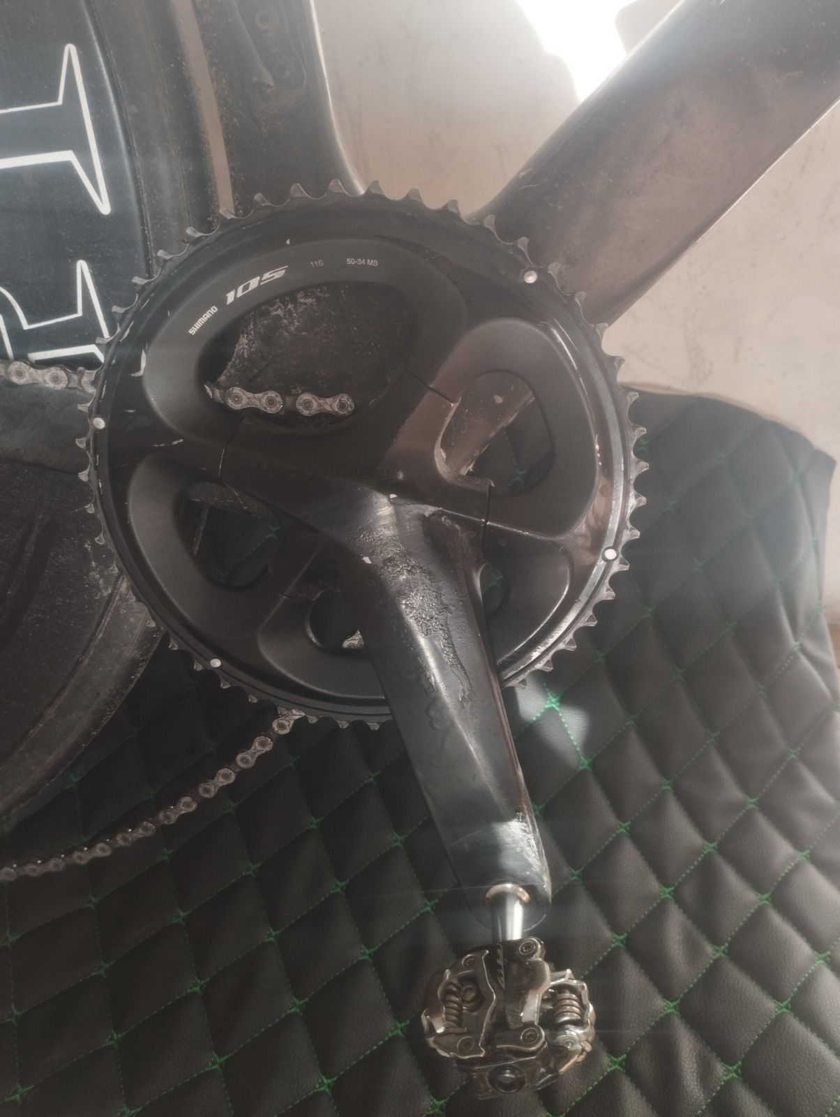 Шатуны shimano 105r7000/ultegra. 54t/ 50-34