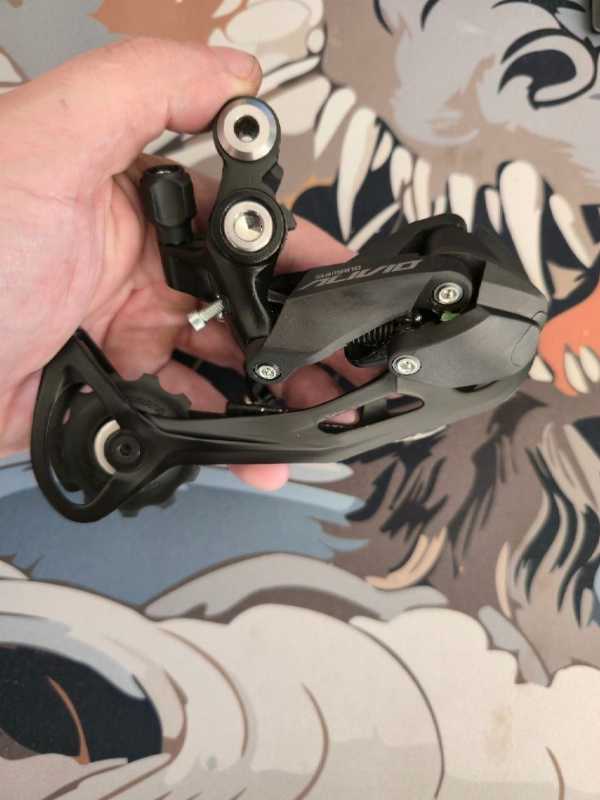 задний переключатель shimano alivio m-3100 sgs shadow 9sp