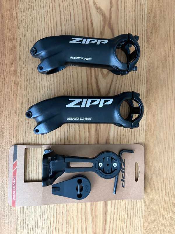 Выносы Zipp Service Course (105, 120 мм) + крепление Garmin