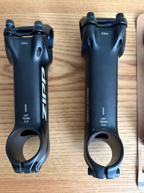 Выносы Zipp Service Course (105, 120 мм) + крепление Garmin