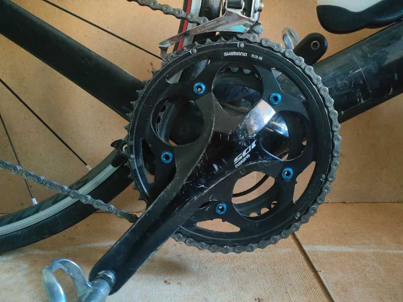 Шатуны+ педали Shimano 105