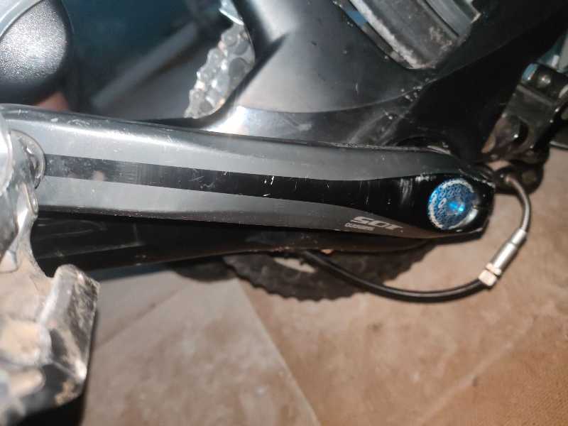 Шатуны+ педали Shimano 105