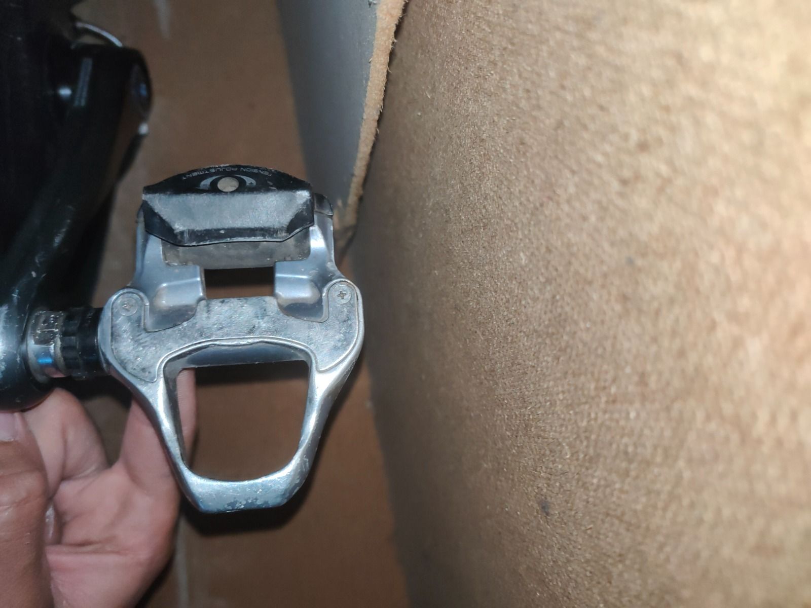 Шатуны+ педали Shimano 105
