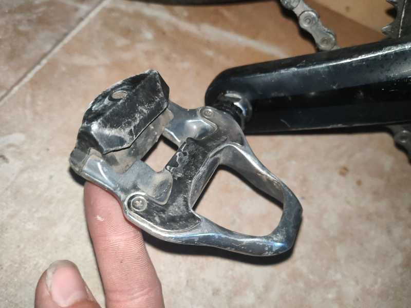 Шатуны+ педали Shimano 105