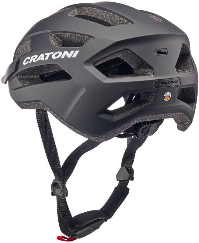 Шлем Cratoni Pacer 2.0 черный размер S-M (54 - 58 см)
