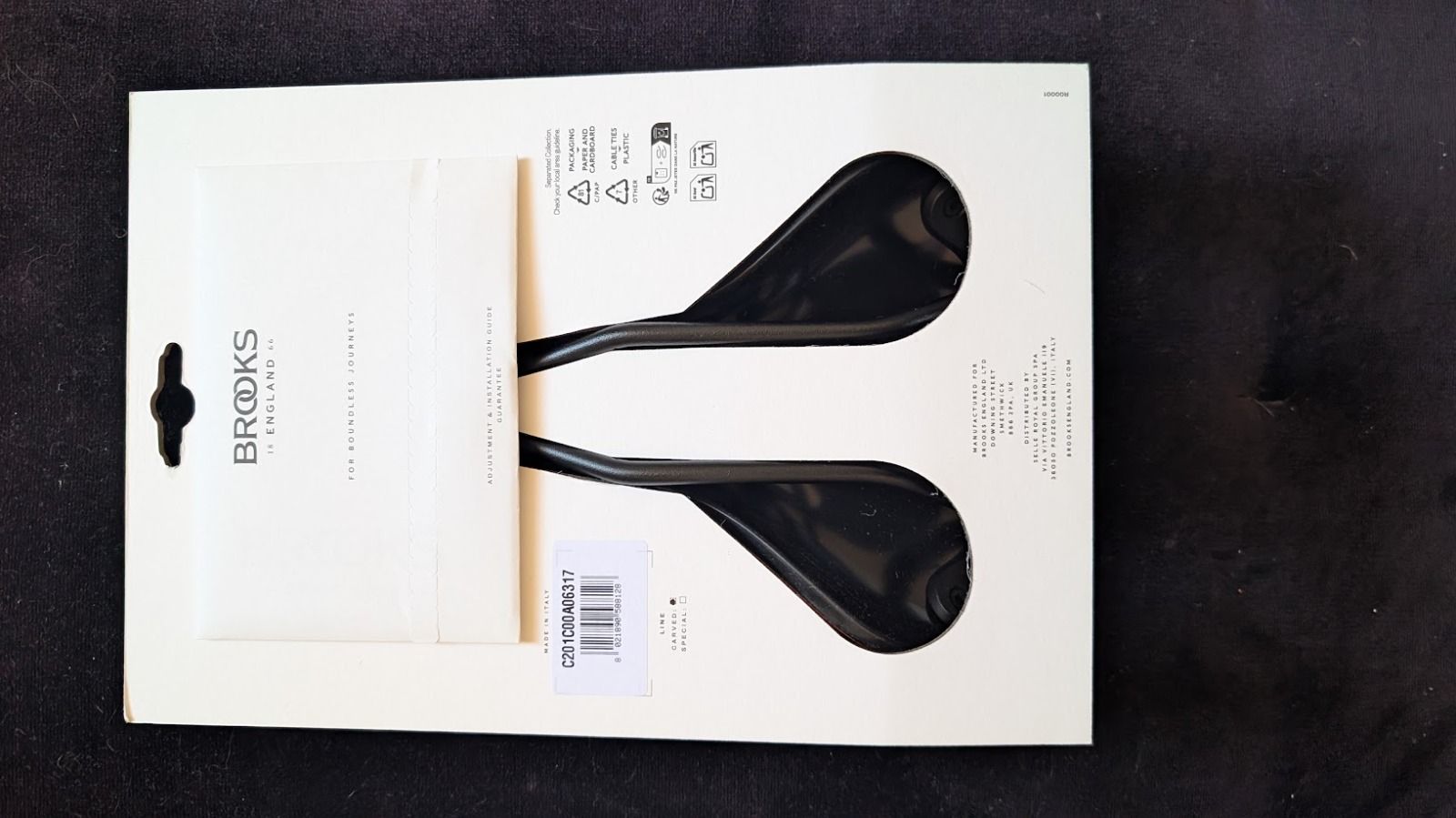 Седло Brooks Cambium C17