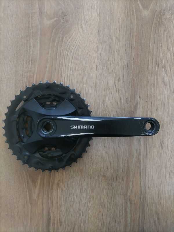 Шатуны Shimano mt101 (тройник под квадрат)