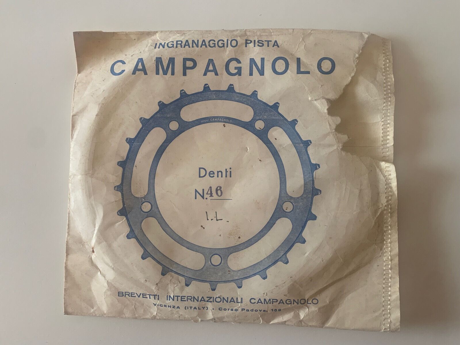 Звезда Campagnolo Record Pista 46T 151 BCD 1/8