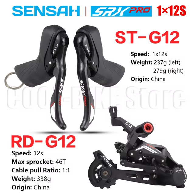 Гидравлические пистолеты с переключателем SENSAH SRX PRO G12 HRD 1x12