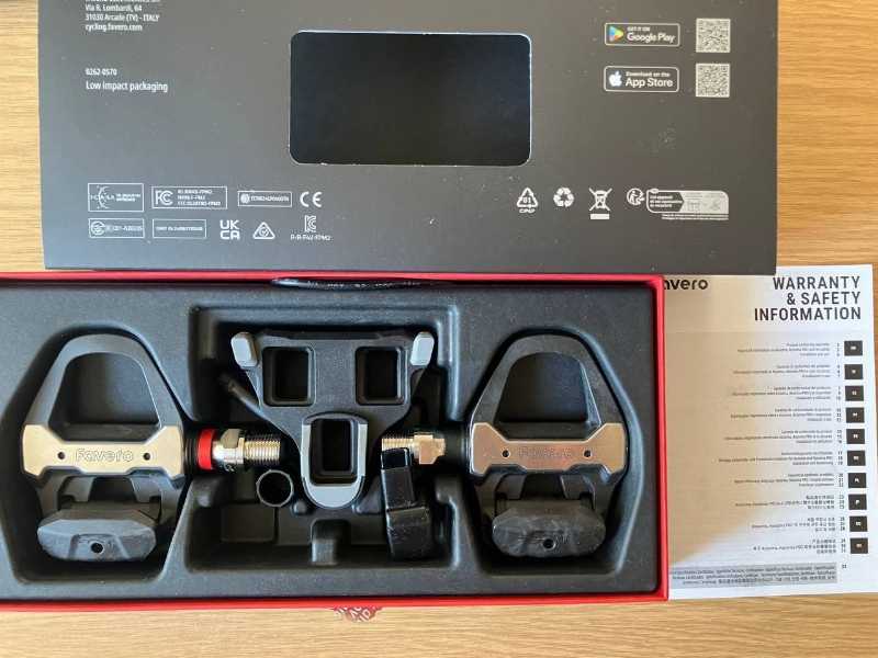 новые педали Assioma Favero PRO RS-1 под шимано