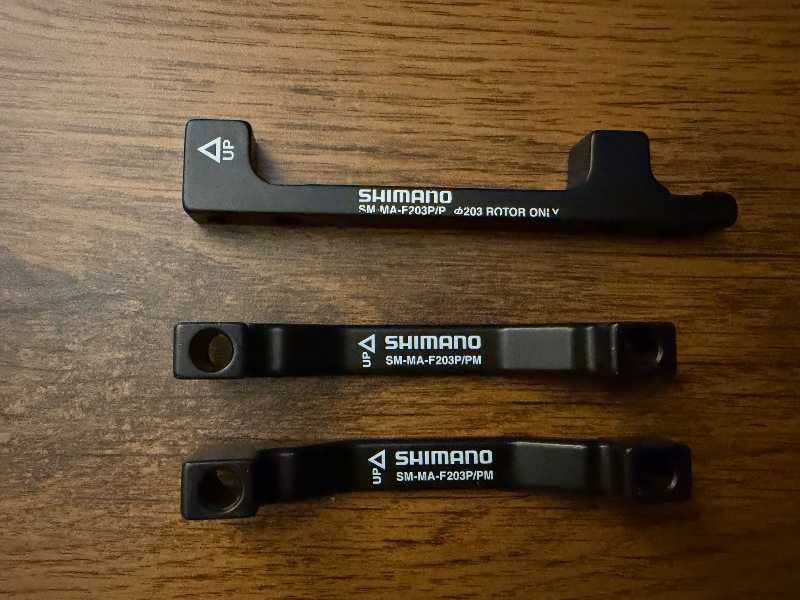Переходники Shimano PM–PM 180–203