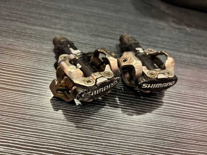 контактные педали Shimano PD-M520 MALAYSIA VIA
