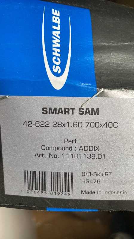 Покрышки Schwalbe Smart Sam Performance - 28/29