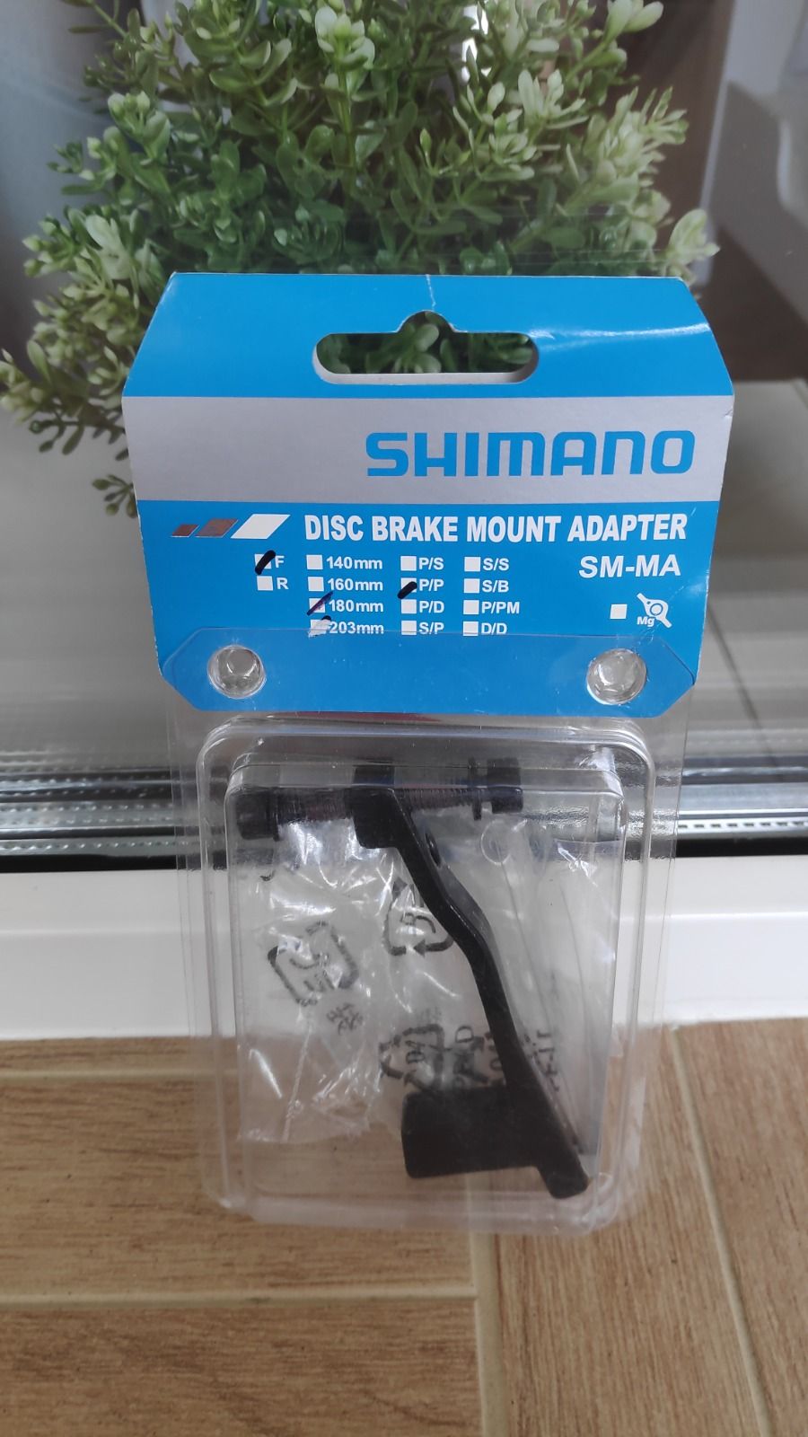 Адаптер Shimano SM-MA 180mm p/p