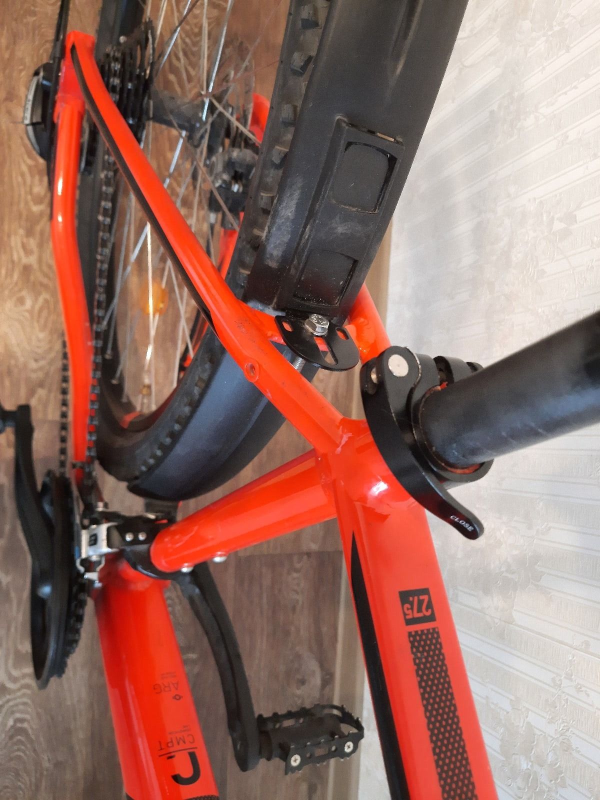 Велосипед Cube AIM SL 27.5 red/black