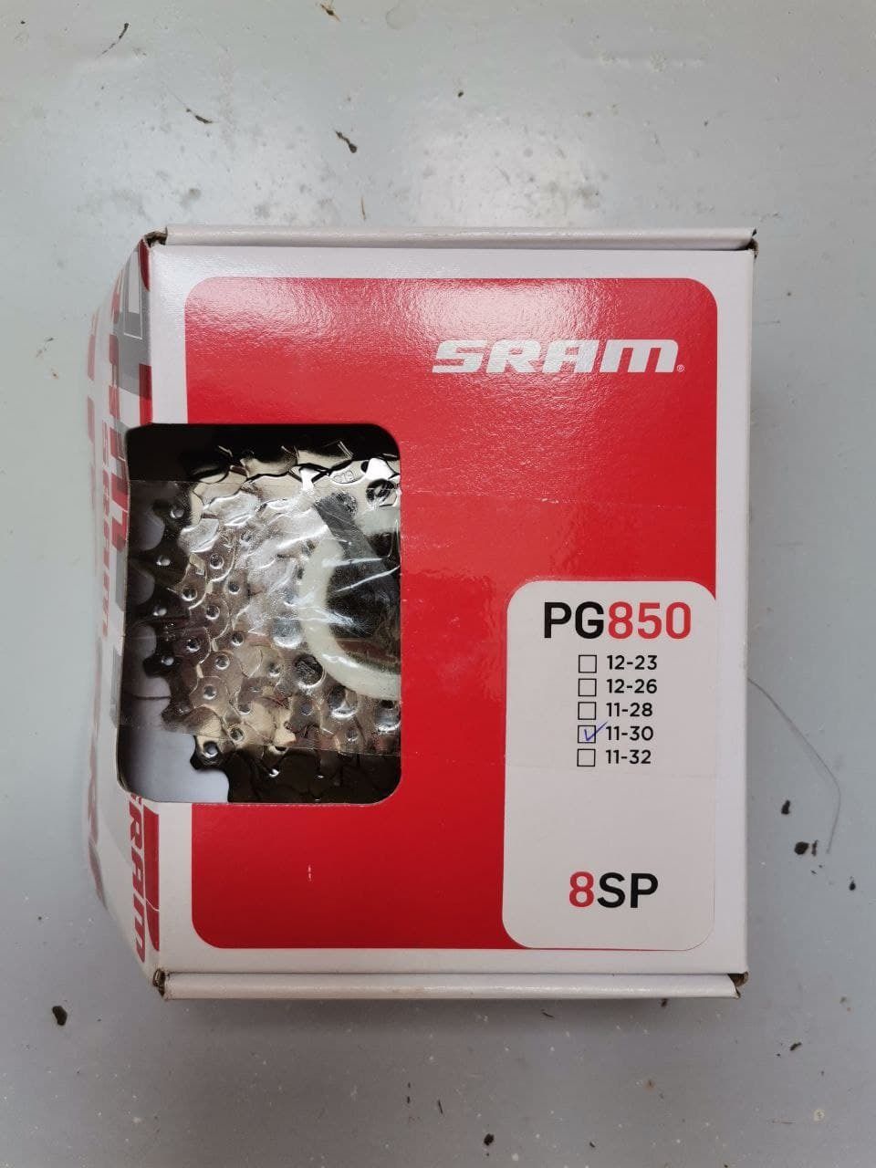 Новая кассета Sram PG850, 8ск, 11-30