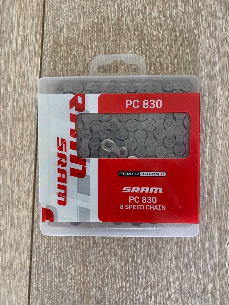 НОВАЯ цепь SRAM PC-830 (7/8скоростей)