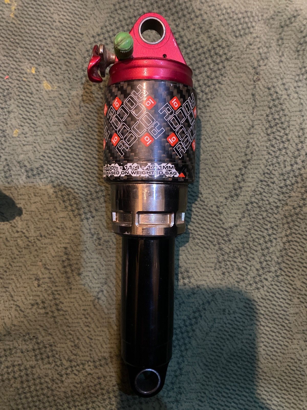 АМОРТИЗАТОР ВЕЛОСИПЕДНЫЙ MARZOCCHI ROCO IO AIR 200X57