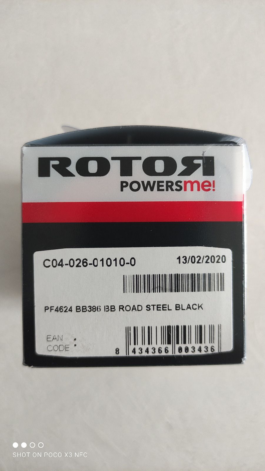 Rotor bottom bracket Pf4624 BB386