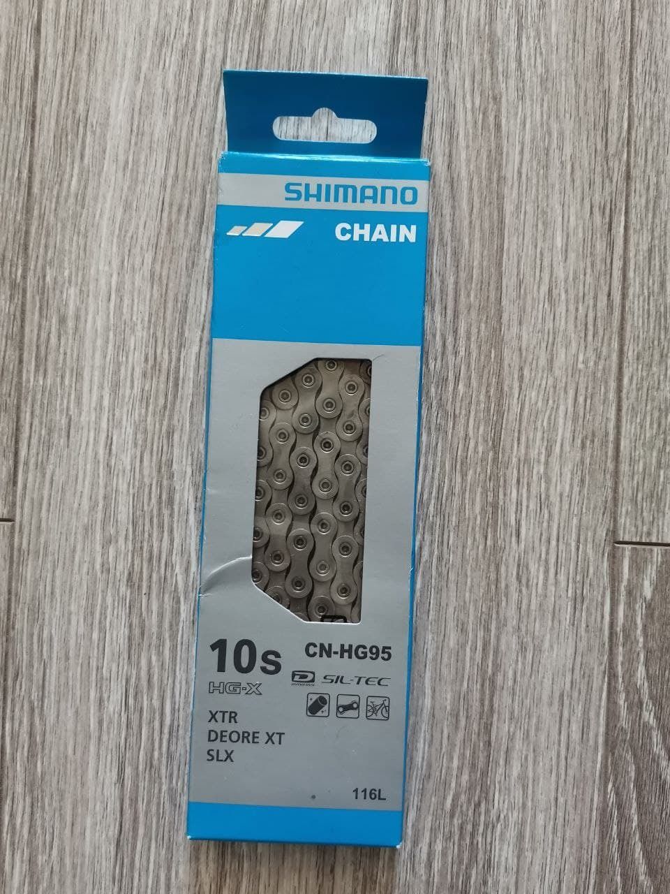 Новая цепь Shimano HG-95