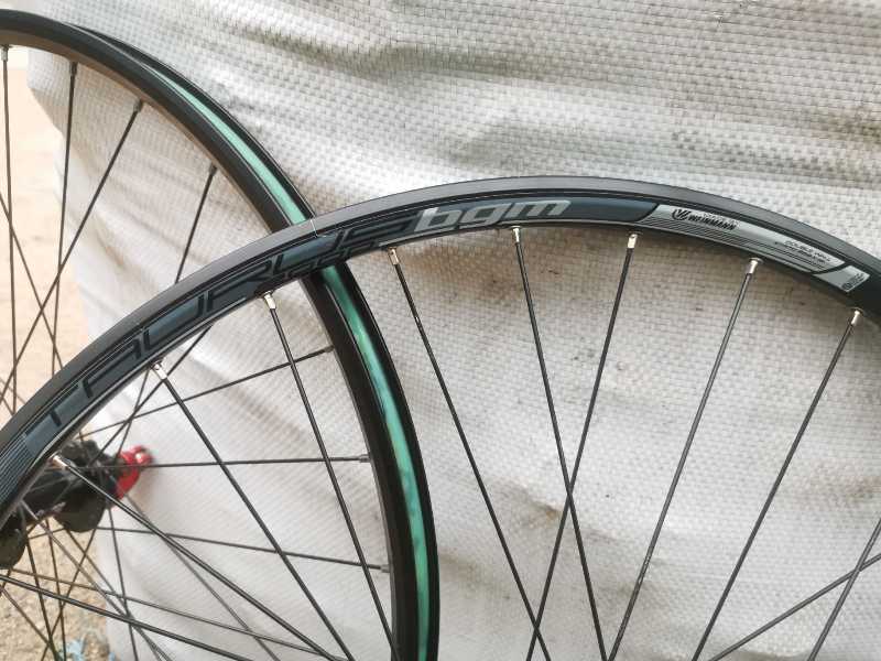 Колесо заднее Bontrager Sunringle на промах, переднее SRAM