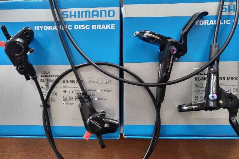 Тормоза Shimano Deore BR-M6000 с роторами