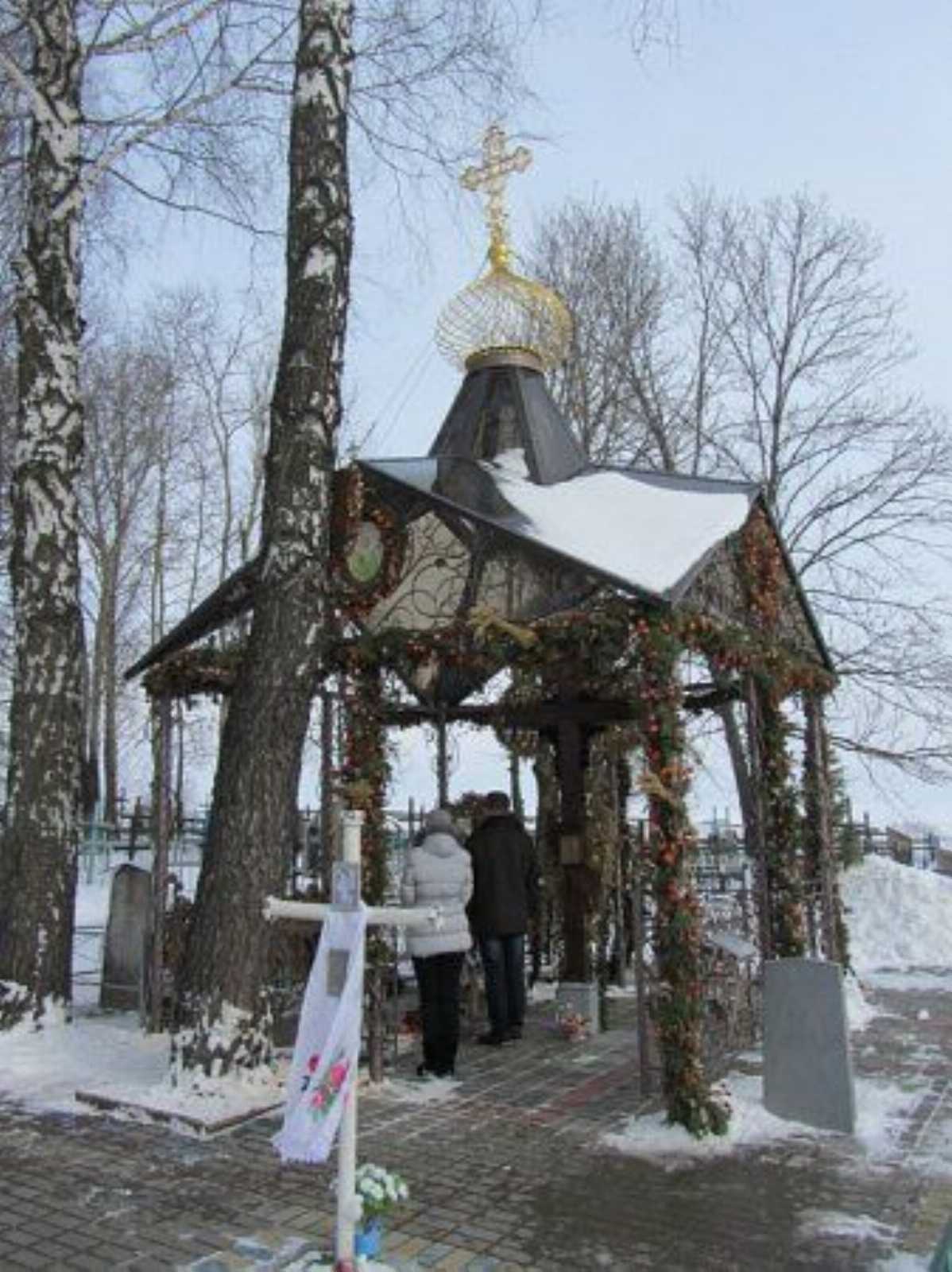 Могила св. Валентины Минской