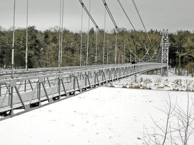 Мост подвесной