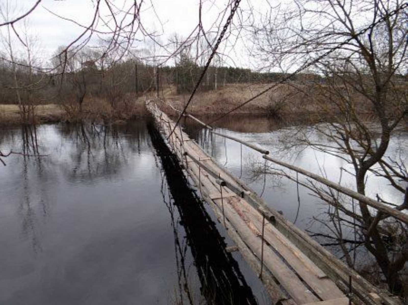 Мост подвесной (дерев.)