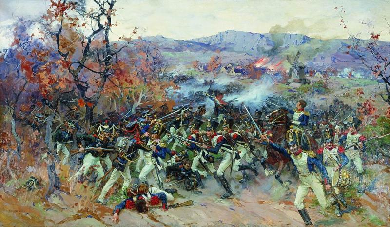 Ataka_leyb-gvardii_Egerskogo_polka_na_frantsuzskuyu_kolonnu_u_derevni_Straden_pri_Kul'me_17_avgusta_1813_goda.jpg