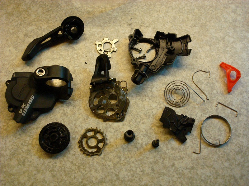 Как разобрать переключатель shimano